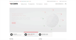 Desktop Screenshot of abcdata.sk